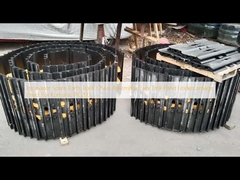 Excavator Spare Parts  Track Chain Assembly  Track Link Pand Undercarriage Used For Komatsu PC200