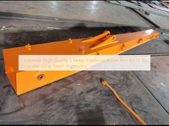Csutomize High Quality 3 Meter Extension Boom Arm Kit 12 Ton Excavator Long Reach Accessory