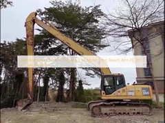 Used Komatsu PC200-7 Excavator 18 Meter Long Reach Arm PC200 7 For Sale Machine