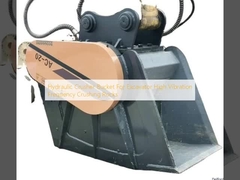 Hydraulic Crusher Bucket For Excavator High Vibration Frequency Crushing Rocks