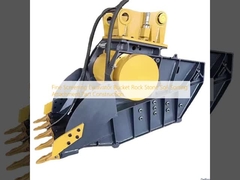 Fine Screening Excavator Bucket Rock Stone Soil Sorting Attachment Part Construction