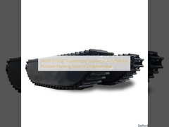 SANY SY135C Customized Excavator Amphibious Pontoon Floating Swamp Undercarriage