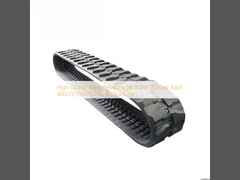 High Quality Wear Resistant Excavator Rubber Track 400x72.5Wx76 Crawler Track Part