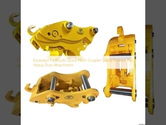 Excavator Hydraulic Quick Hitch Coupler Safety Release Pin Heavy Duty Attachment