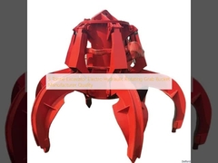 5 Tonne Excavator Electro Hydraulic Rotating Grab Bucket Manufacturer Quality