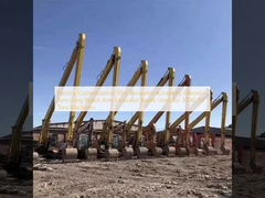 Factory Customization 30m Excavator Accessory Extension Arm Long Reach Arm Excavator Boom Used for 30 40 50 Tons Machines