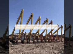 Excavator Long Reach Boom Extension Arm High Strength Steel Q345B Q355B Q690 Part