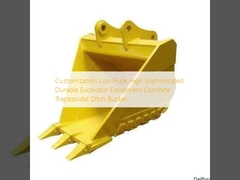 Customization Low Price High Sophisticated Durable Excavator Equipment Concrete Trapezoidal Ditch Bucket