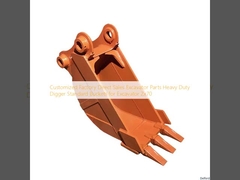 Customized Factory Direct Sales Excavator Parts Heavy Duty Digger Standard Buckets for Excavator Zx70