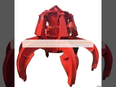 5 Ton Multi Functional Electro Hydraulic Rotating Grab Bucket Excavator Crane Attachment