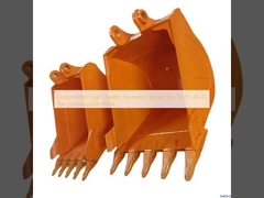 Customized High Quality Excavator Bucket for 30 35 40 45 Ton Construction Work