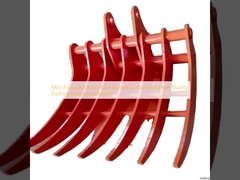 Mini Excavator Root Rake Bucket Customized High Quality Factory Direct Attachment