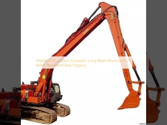 Hitachi ZX35 Custom Excavator Long Reach Boom Arm 25 Meter Extended Deep Digging