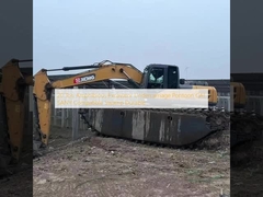 20 Ton Amphibious Excavator Undercarriage Pontoon CAT SANY Compatible Swamp Durable