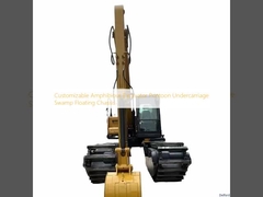 Customizable Amphibious Excavator Pontoon Undercarriage Swamp Floating Chassis