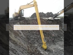 Heavy Duty Excavator Long Reach Boom 10m 12m 15m 18m for SY60 PC70 SY75 SK75 ZX70