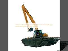 Universal Amphibious Excavator Pontoon Swamp Buggy Undercarriage for Canal Digging