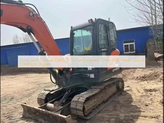 Used 2020 Doosan DX60-9C 6 Ton Excavator Over 3000 Hours Good Condition Digger