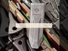 Komatsu PC200 Excavator Rock Teeth Forged Casting Durable Construction Part 205-70-19570