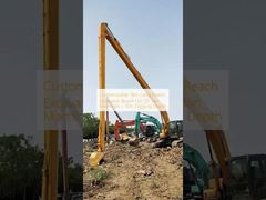 Customizable 18m Long Reach Excavator Boom For 20-Ton Machines – 10m Digging Depth