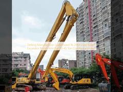 Defeng Manufacturer Customized 16-24M Long Reach Excavator Boom Arm For 20-45 Ton Crawler Excavator