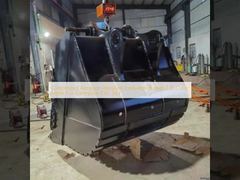 Customized Abrasion Resistant Excavator Bucket 2.61 Cubic Meter For Caterpillar CAT 349