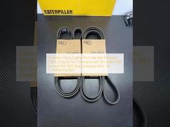 Excavator Parts Engine Parts Fan Belt Komatsu 200-8 Original Fan  C9 engine belt 183-4494  390F fan belt 350-5812 Belt Generator Belt,, Air Conditioning Belt 