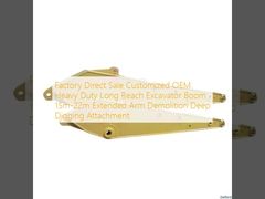 Factory Direct Sale Customized OEM Heavy Duty Long Reach Excavator Boom 15m-22m Extended Arm Demolition Deep Digging Attachment