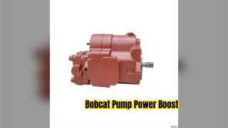 Nachi Hydraulic Pump Bobcat E16 E17 E19 E20