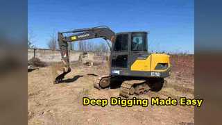 Telescopic Boom for Deep Excavation and Dredging