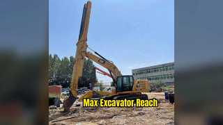 Excavator Long Reach Boom For 35 Ton