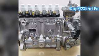Sany SY235 Excavator Fuel Pump 6BG1 Engine