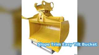 Hydraulic Tilt Bucket Excavator Attachment Pro